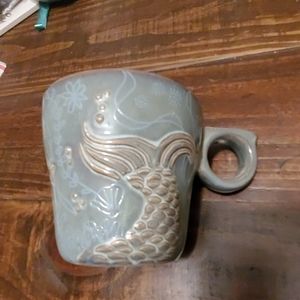 Starbucks mermaid tail 12 oz mug